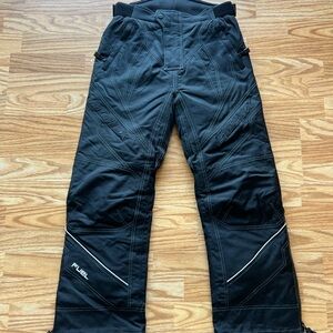 Stylish Black Kids Racewear/ snow pants